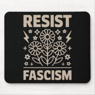 Resist Fascism Protest Trump Anti Trump 7 Mouse Pad