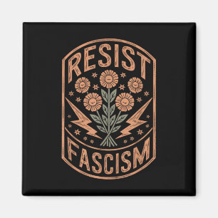 Resist Fascism Protest Trump Anti Trump  Magnet