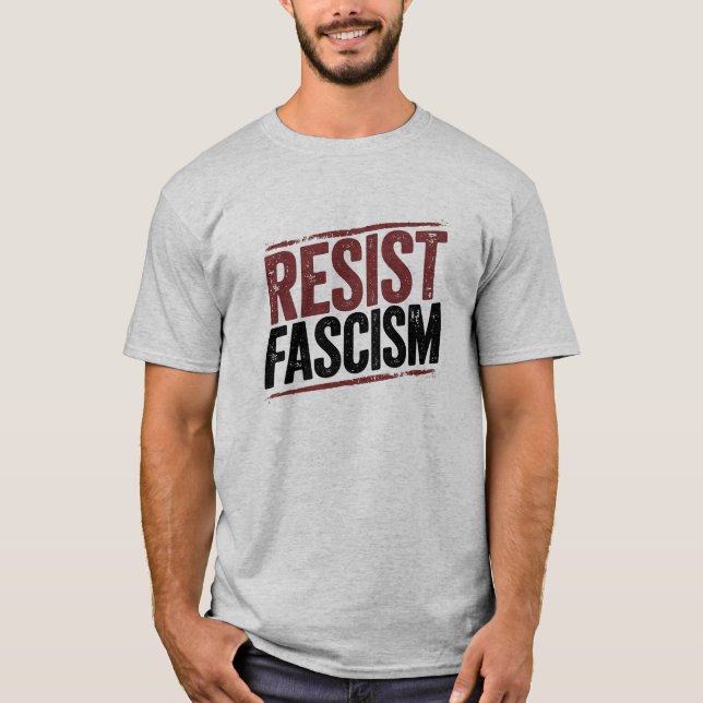 Resist Fascism T-shirt (Front)