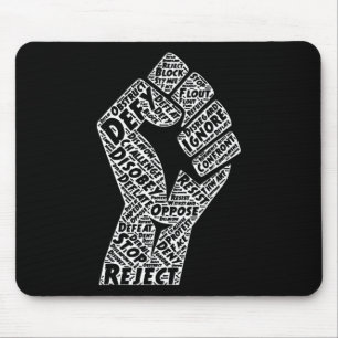#resist Fist Anti Trump Impeach Trump Mouse Pad