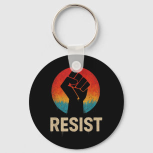 Resist Fist Key Ring