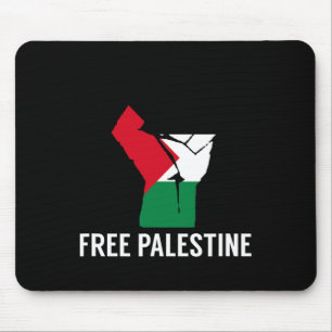Resist Fist Palestinian Flag - Free Palestine Mouse Pad
