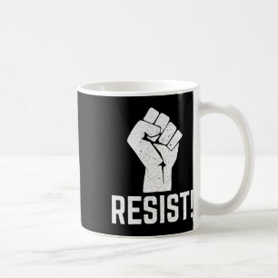 Resist Fist Resistance Vintage Coffee Mug