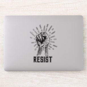 Resist Fist Sticker