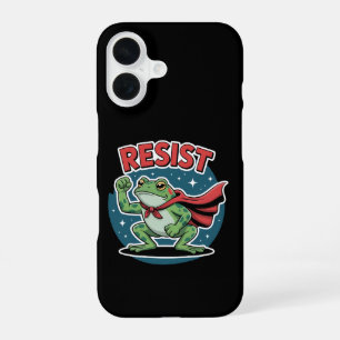 Resist Frog Portland Frog Protest for Men Women iPhone 16 Case