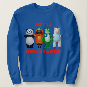 Resist Frog Portland Frog Protest for Men Women Sweatshirt
