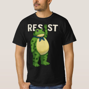 Resist Frog Portland Frog Protest for Men Women T- T-Shirt