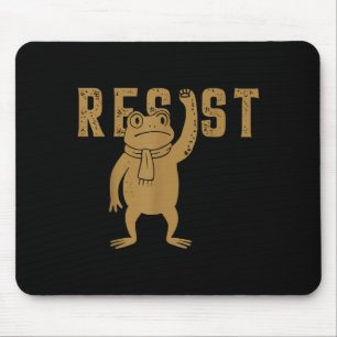 Resist Frog Rtland Frog Protest For Men Women Mouse Pad