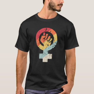 Resist, Gender Equality T . Retro 70'S Feminism Te T-Shirt