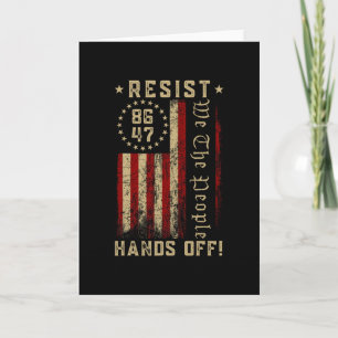 Resist Hands Off Social Security Medicare Medicaid Card