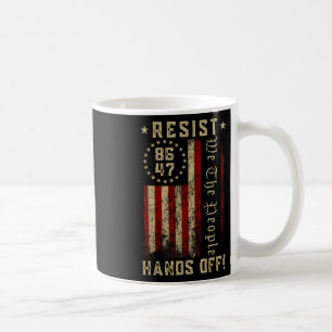 Resist Hands Off Social Security Medicare Medicaid Coffee Mug