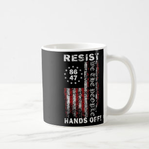 Resist Hands Off Social Security Medicare Medicaid Coffee Mug