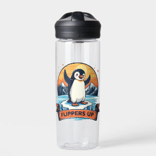 Resist I Stand With Penguins Anti Trump Water Bottle
