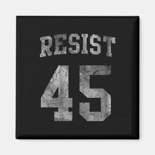 Resist Impeach 45 Anti Trump Magnet