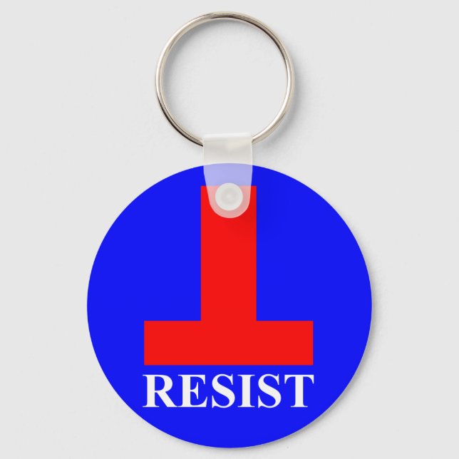Resist Key Ring (Front)