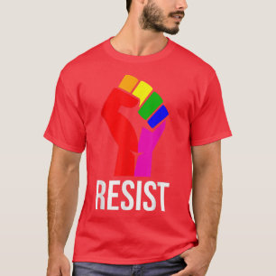 Resist LGBT Pride Month 2022 LGBTQ T-Shirt