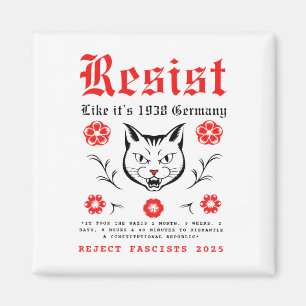 Resist Like It's 1938 Germany 11 Magnet