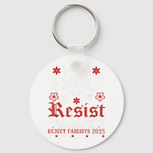 Resist Like Its 1938 Germany Retro Vintage  Key Ring
