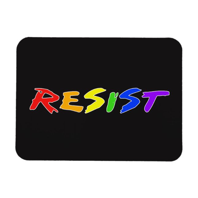 Resist! Magnet (Horizontal)
