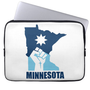 Resist Minnesota Raised Fist Laptop Sleeve