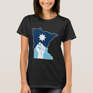 Resist Minnesota Raised Fist T-Shirt