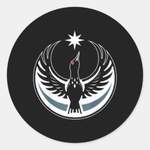 Resist Minnesota Rebel New State Flag Men Women Classic Round Sticker