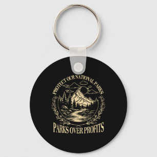 Resist National Parks Protect Our Parks Nature Lov Key Ring