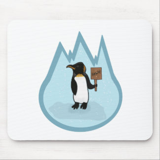 Resist! Penguin Mouse Pad