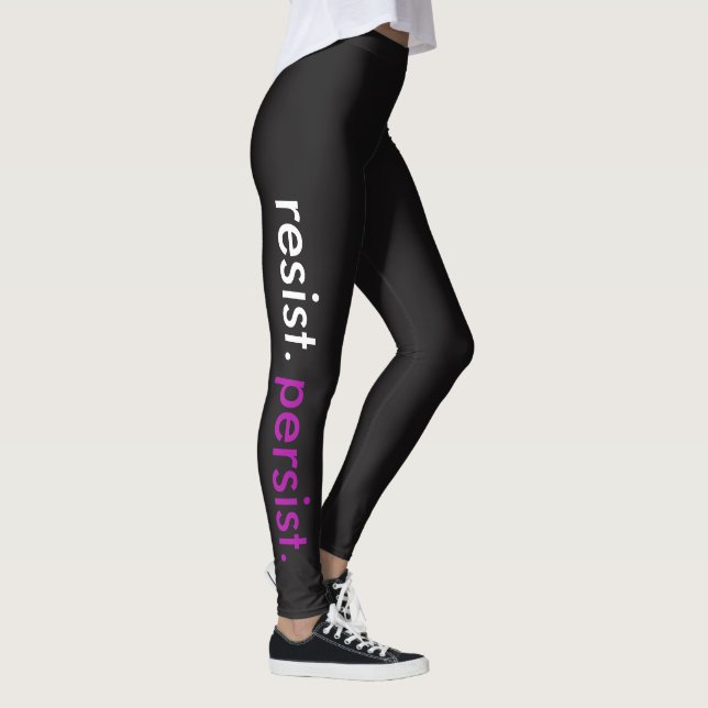 Resist. Persist. Leggings (Right)