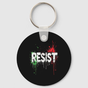 Resist Political Protest _1 Key Ring