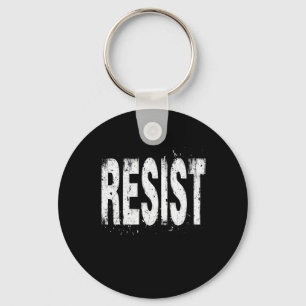 Resist Political Protest _2 Key Ring