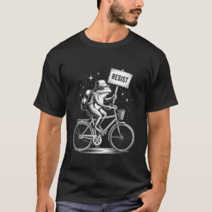 Resist Portland Frog I Stand with Frog Funny Activ T-Shirt