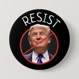 RESIST Protest  Anti Donald Trump  Button