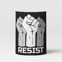 Resist Raised Fists Protest Design
