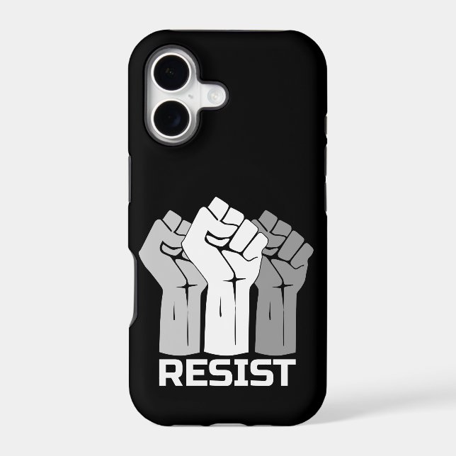 Resist Raised Fists Protest Design (Back)