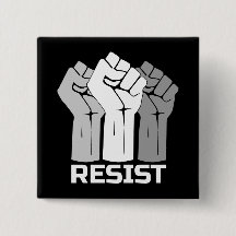 Resist Raised Fists Protest Design