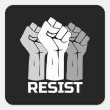 Resist Raised Fists Protest Design