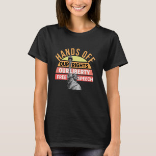 Resist Statue of Liberty Hands Off Protest, Resist T-Shirt