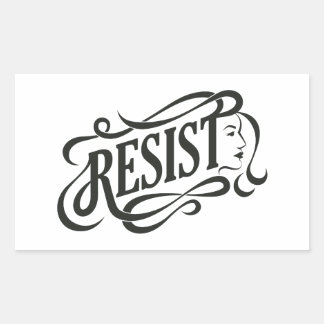 Resist Stickers