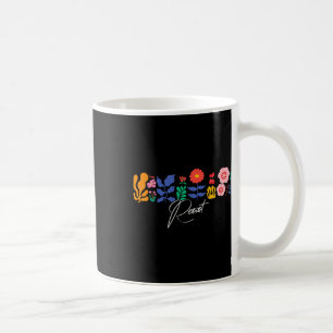 Resist Subtle Anti Trump Floral Botanical Politica Coffee Mug
