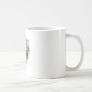 Resist Subtle Anti Trump Skull Floral Botanical Pr Coffee Mug