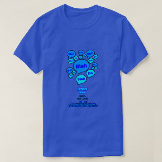 Resist the devil - Blue Logo - T-Shirt
