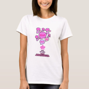 Resist the devil - Pink Logo - T-Shirt