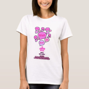 Resist the devil - Pink Logo - T-Shirt