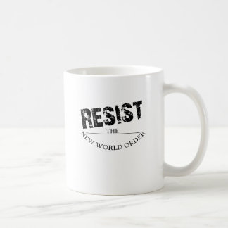 Resist The New World Order Coffee Mug