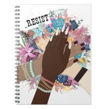 Resist Together – Floral Feminist Activism Art