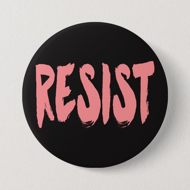 Resist Trump 7.5 Cm Round Badge (Front)