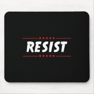 Resist Trump 86 45 Not My President Tee Impeach Mouse Pad