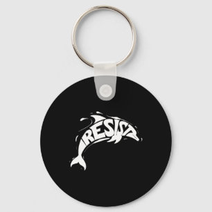 Resist Trump Dolphin Protest Anti Trump Political Key Ring