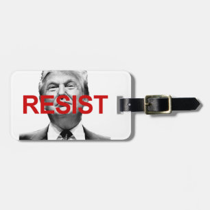 Resist Trump Luggage Tag